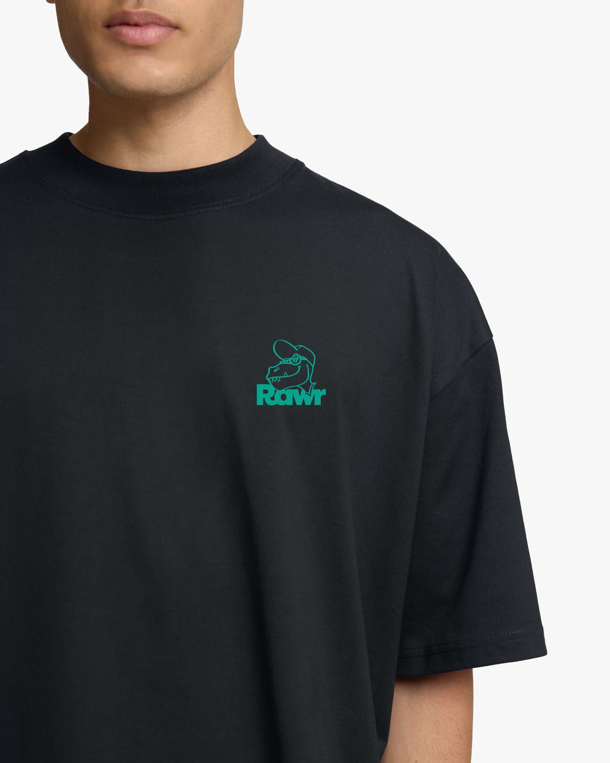 T-shirt Oversize Rawr’s Official Team