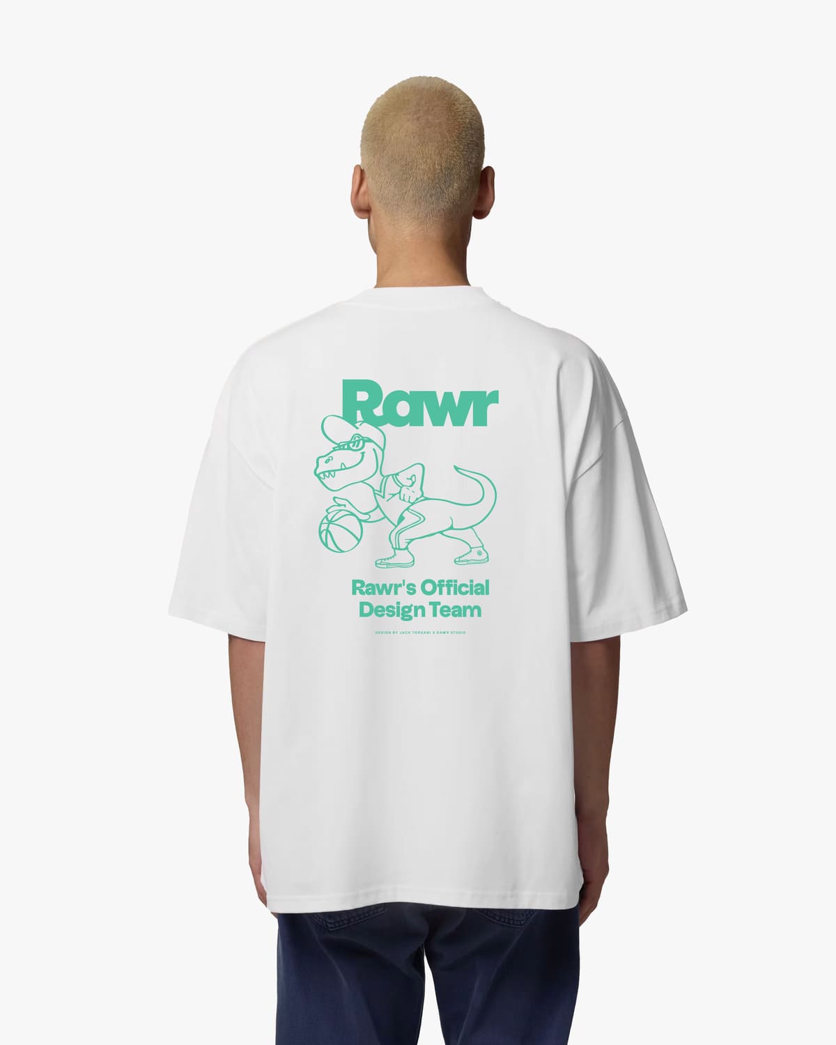 T-shirt Oversize Rawr’s Official Team