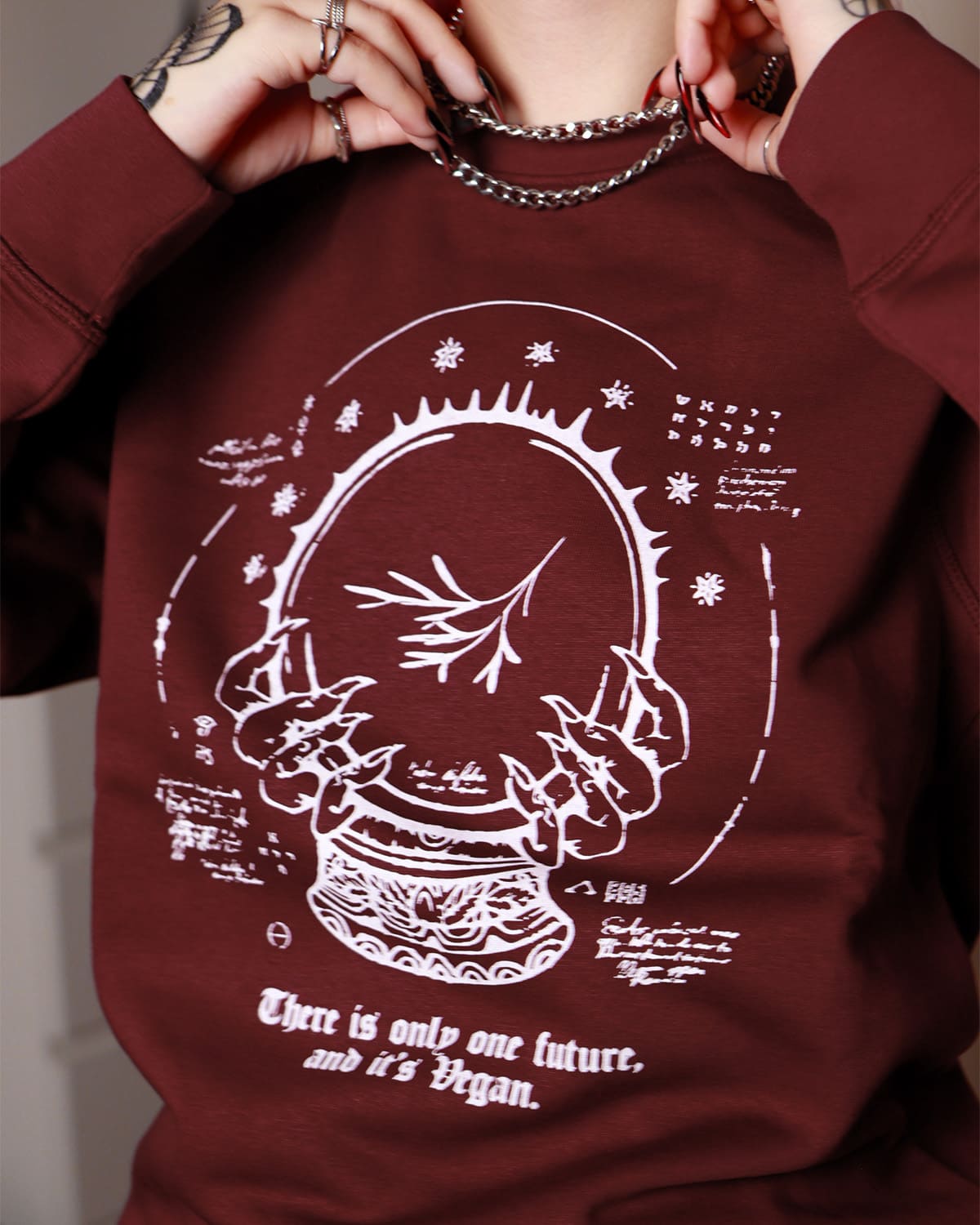 Felpa Girocollo "Future"