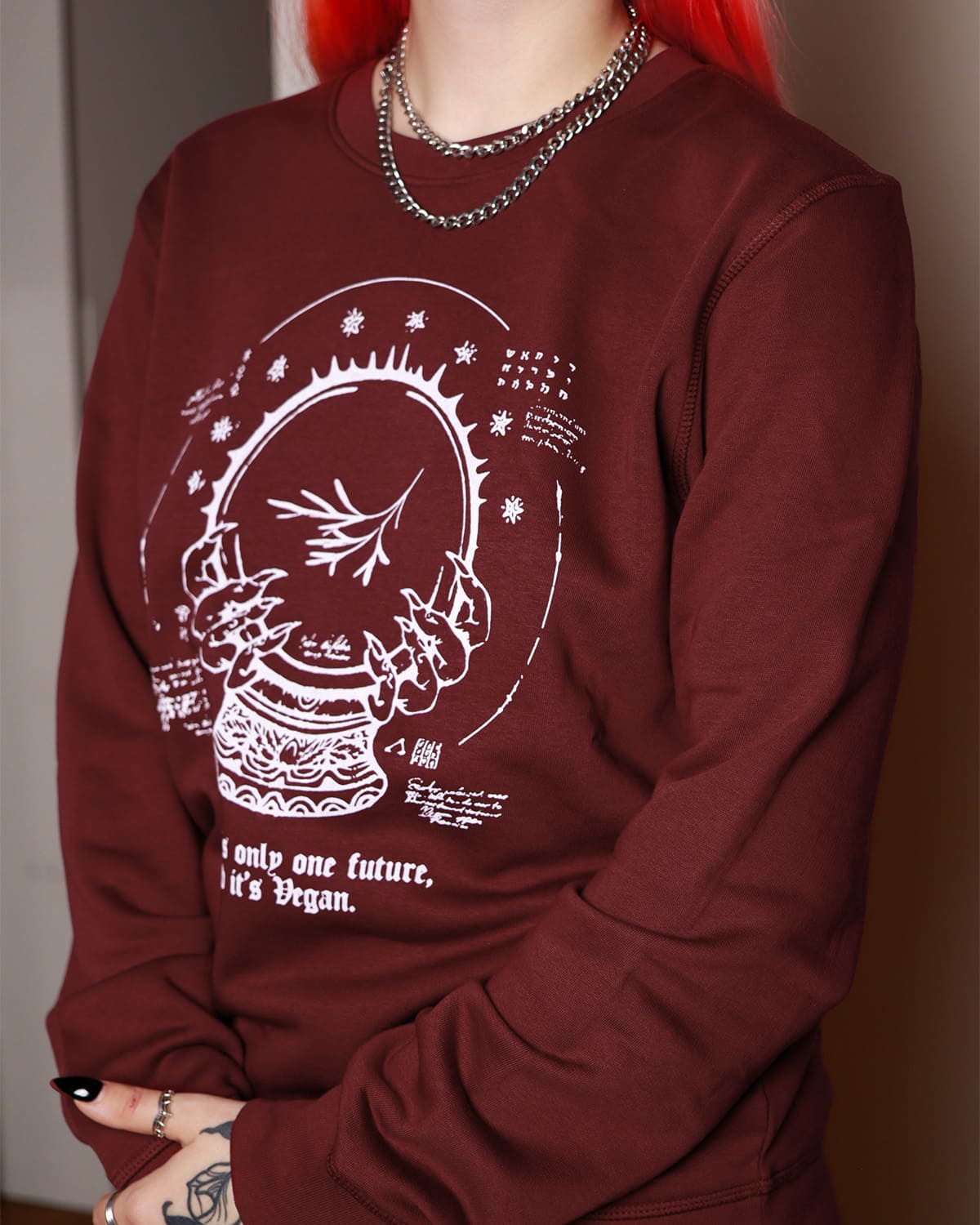 Felpa Girocollo "Future"