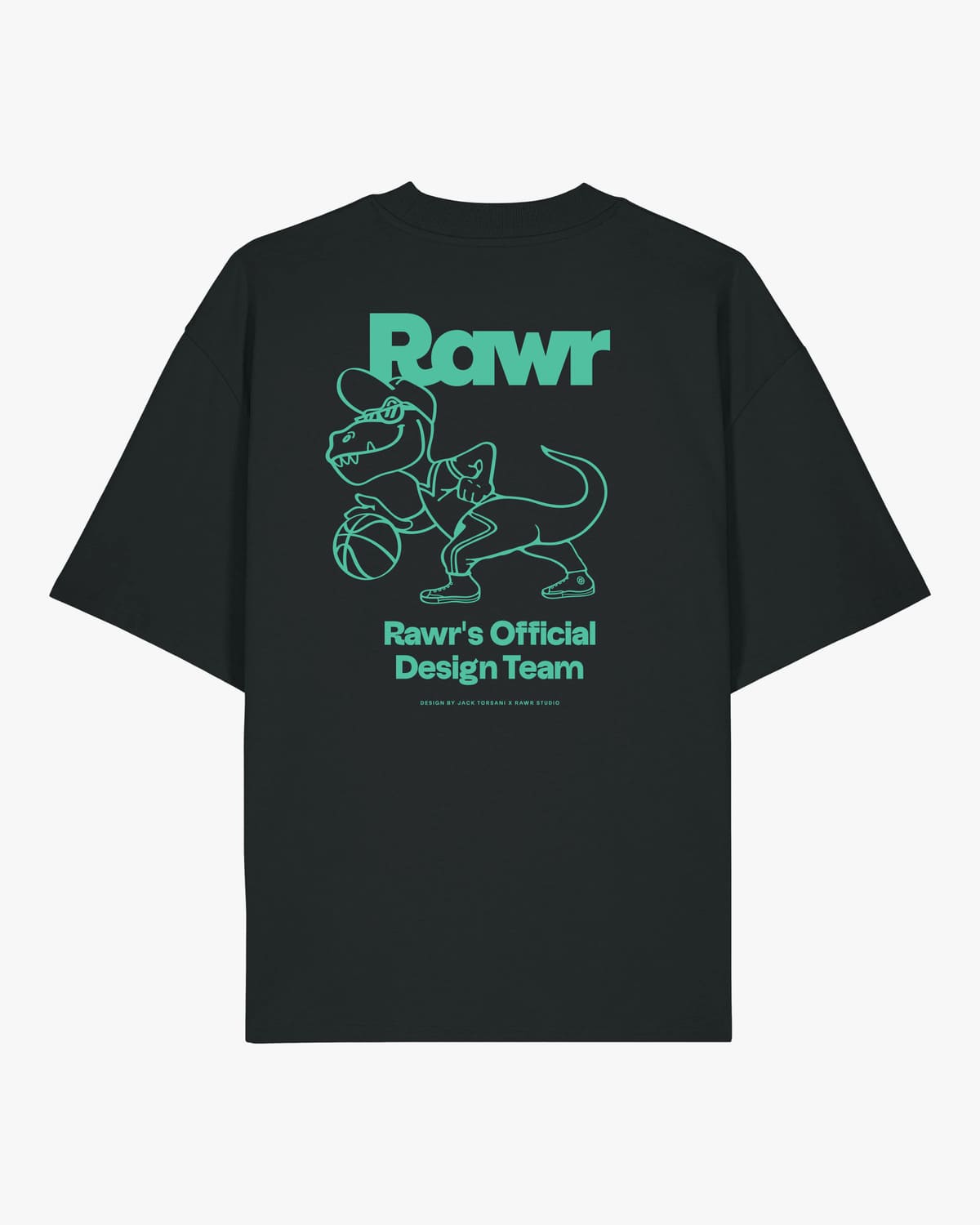 T-shirt Oversize Rawr’s Official Team