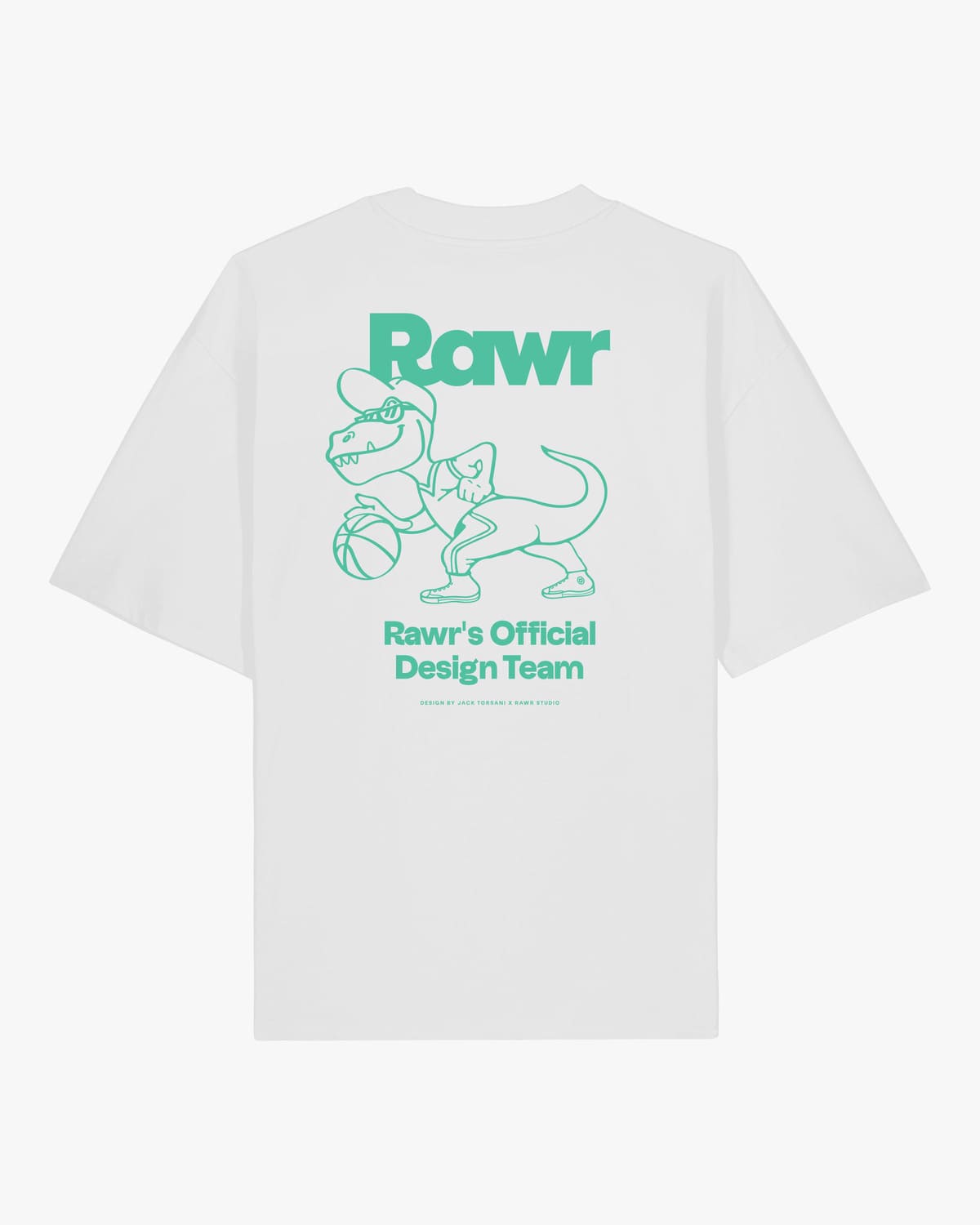T-shirt Oversize Rawr’s Official Team