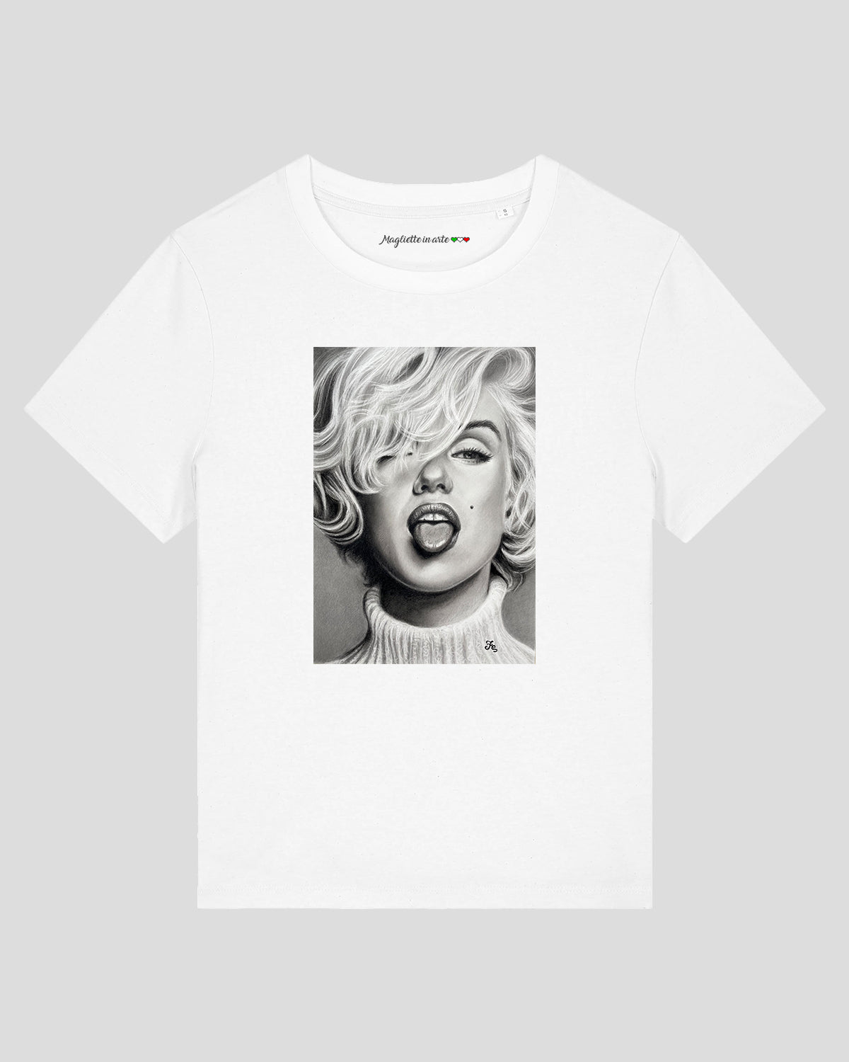 T-shirt Donna "Marilyn B/W"