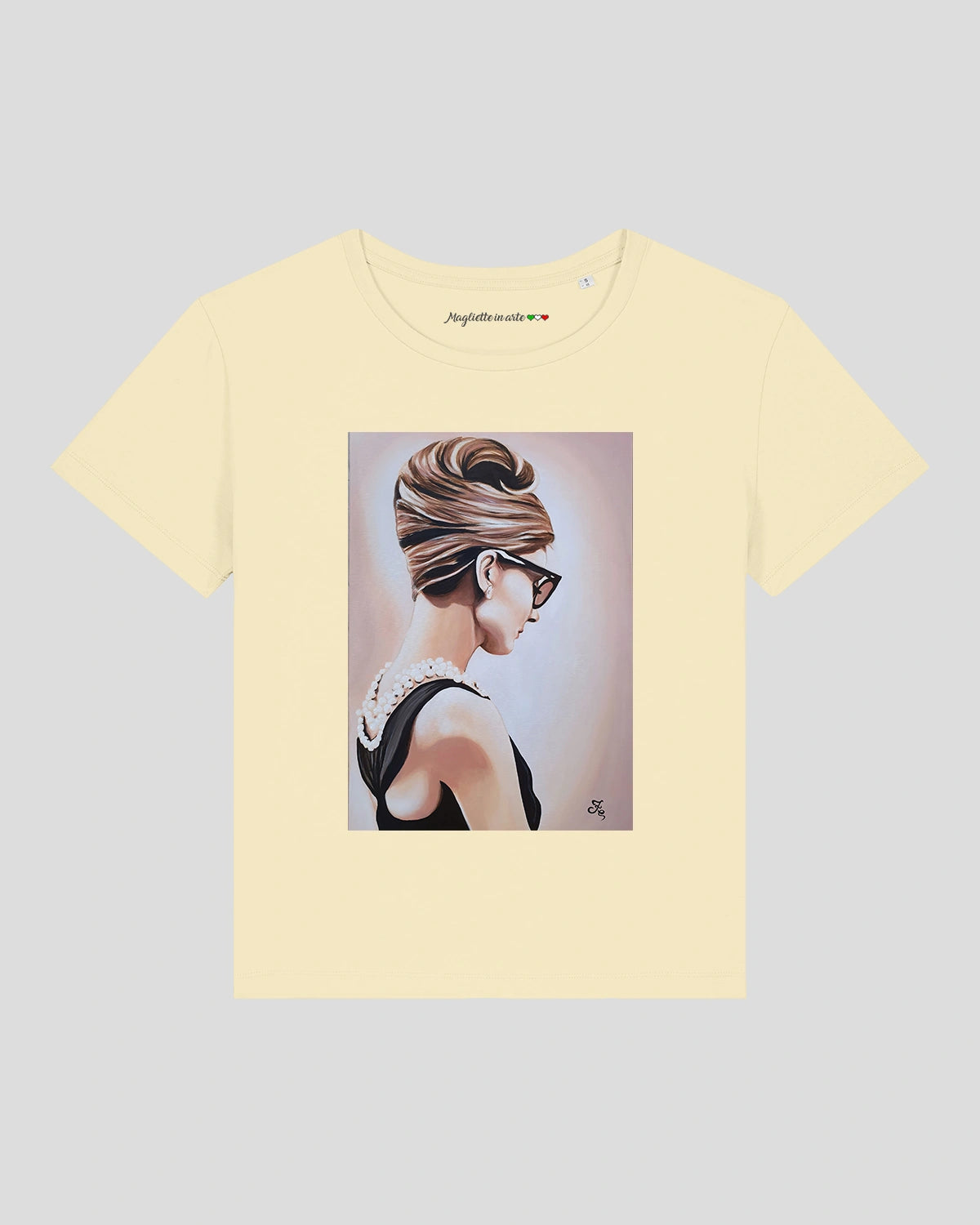T-shirt Donna "Audrey Beige"