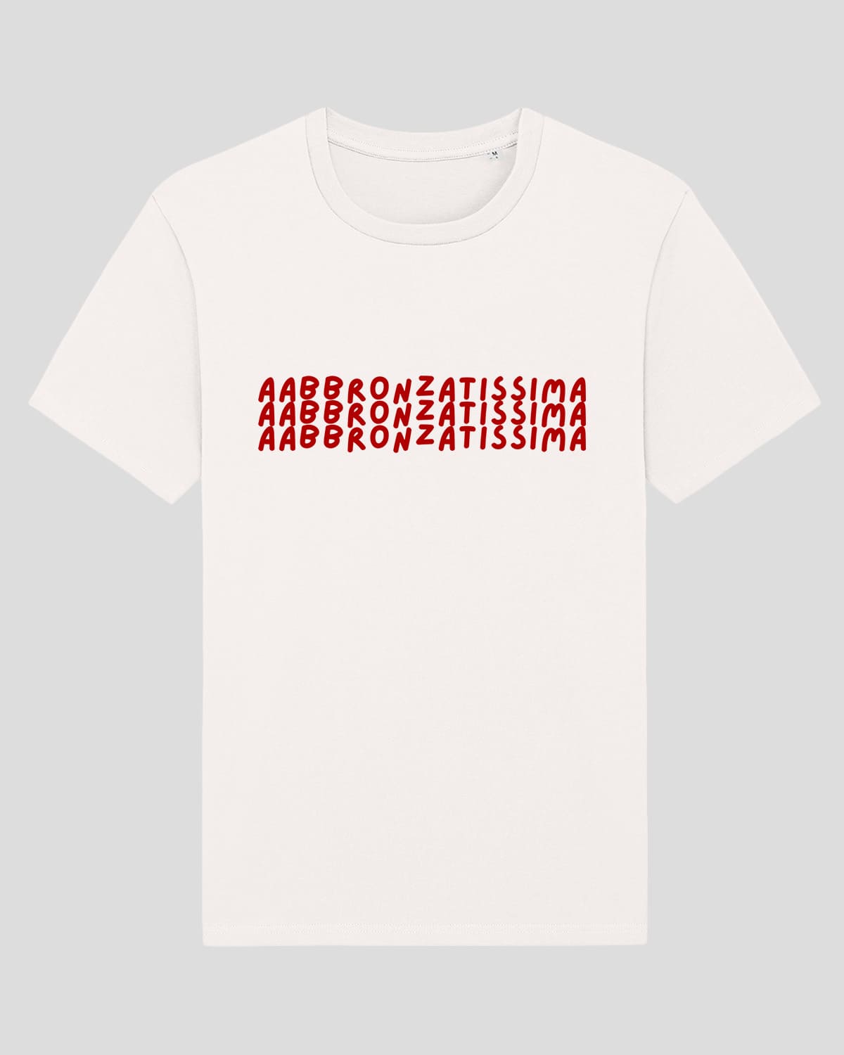 T-shirt "Aabbronzatissima"