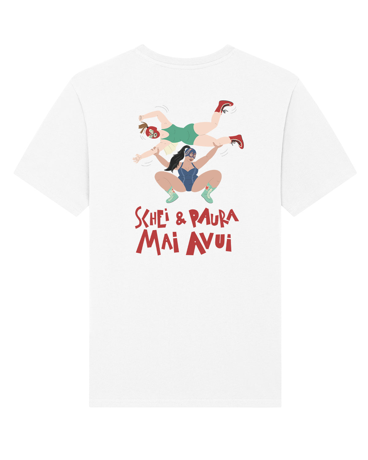 T-shirt Premium Unisex "Schei e paura mai avui" V1