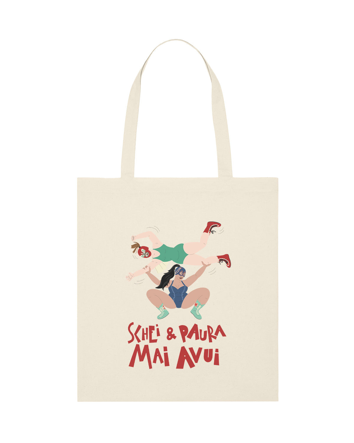 Tote Bag "Schei e paura mai avui"