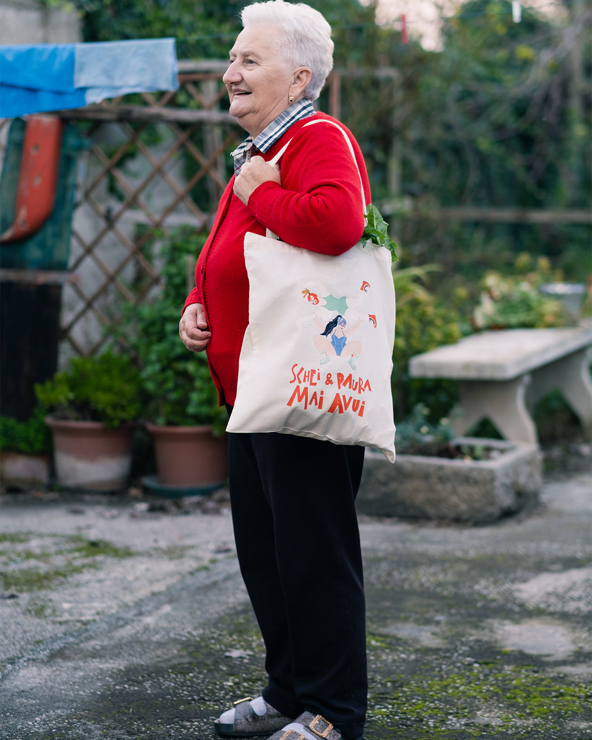 Tote Bag "Schei e paura mai avui"