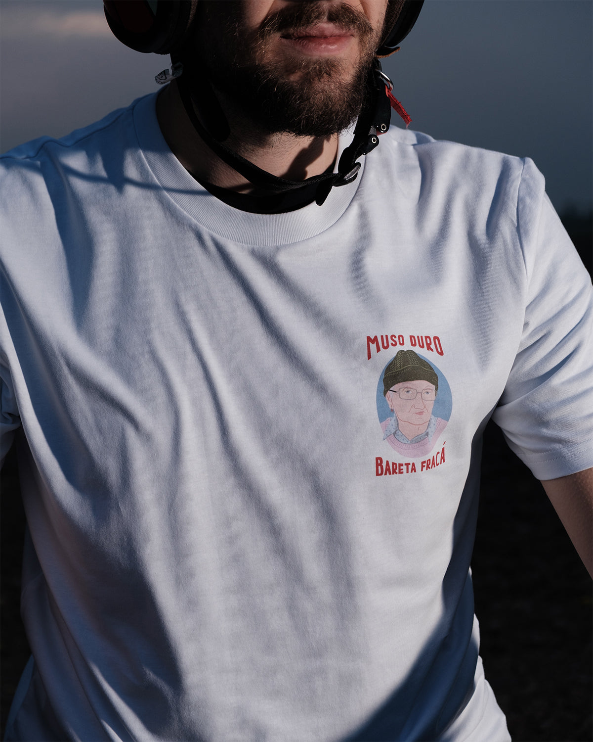 T-shirt Premium Unisex "Muso duro, bareta fracà" V2