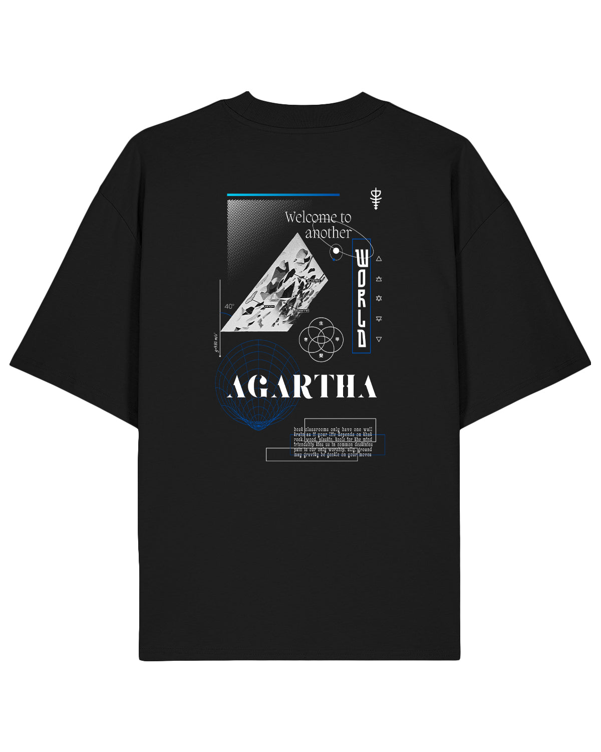 T-shirt oversize Agartha