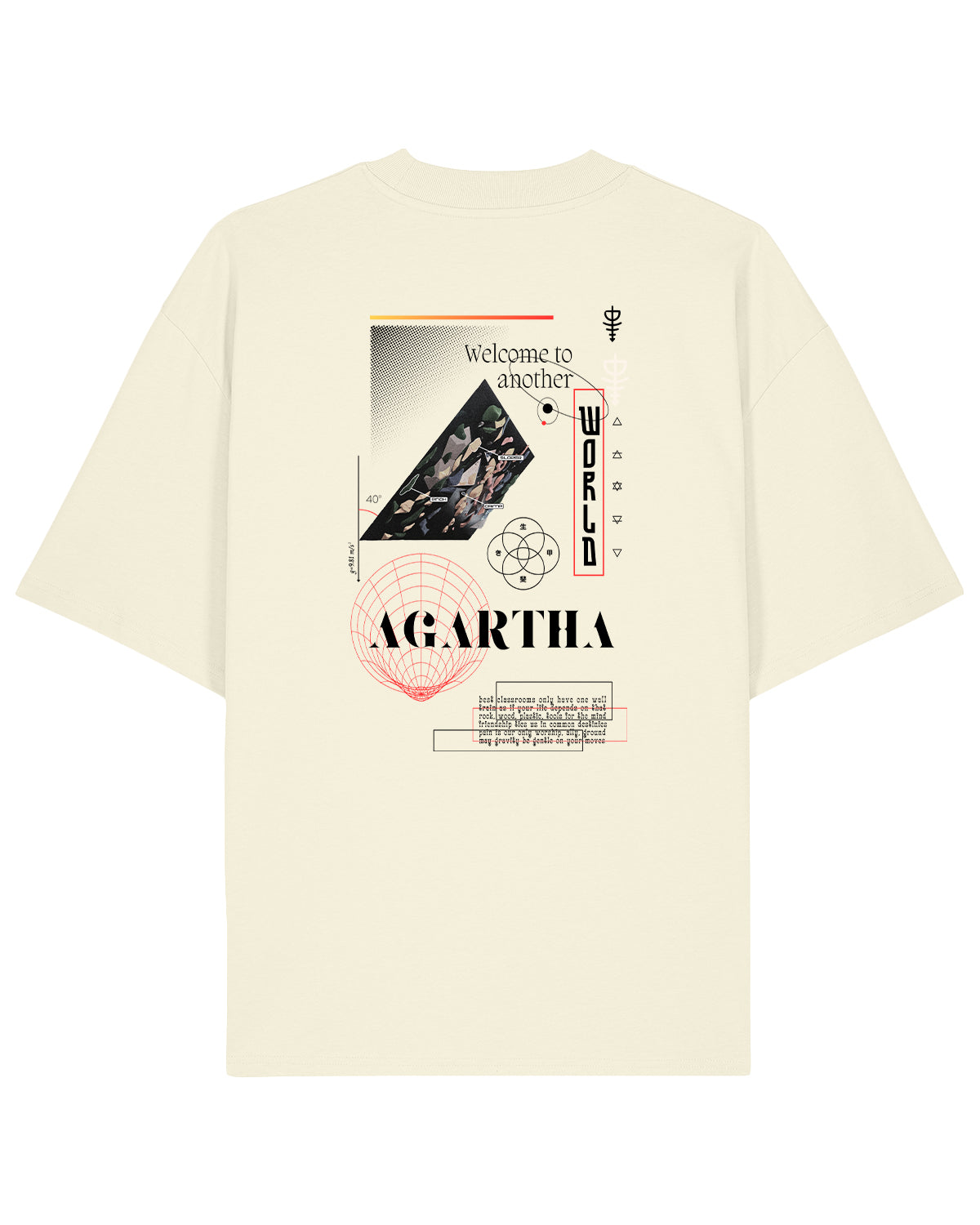T-shirt oversize Agartha