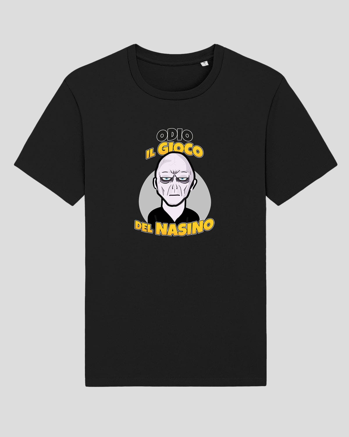 T-shirt "Odio il gioco del nasino"