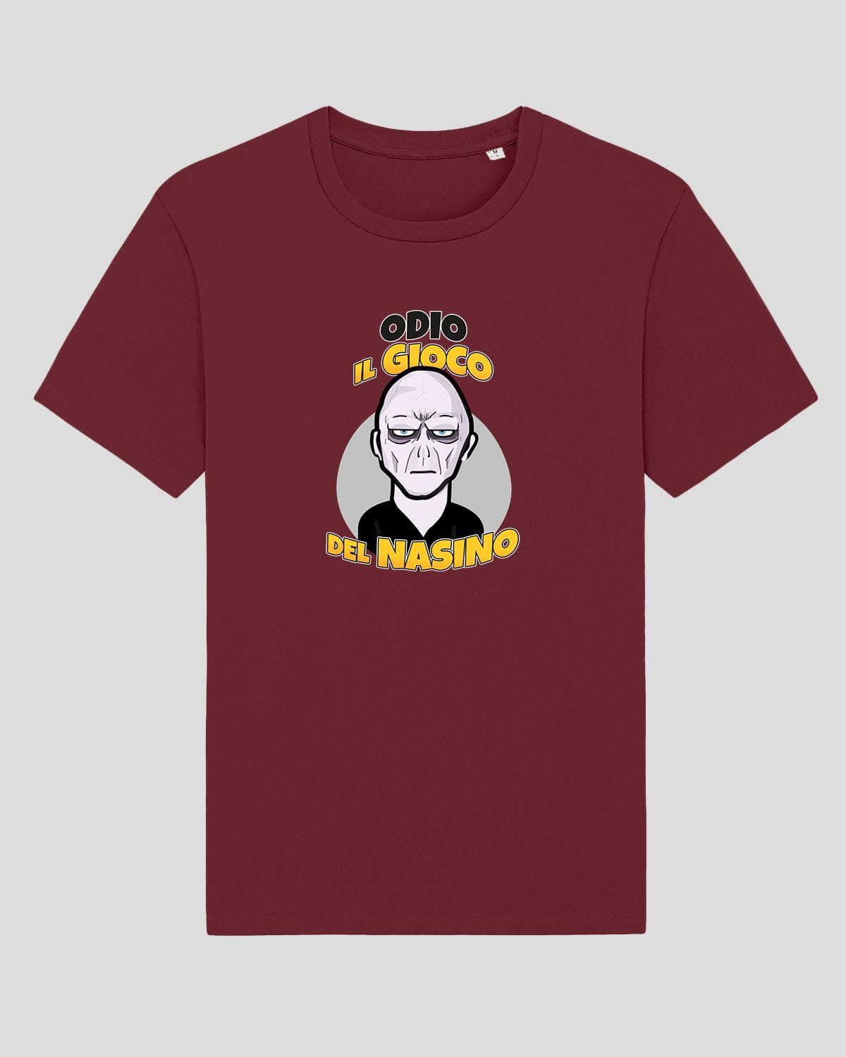 T-shirt "Odio il gioco del nasino"