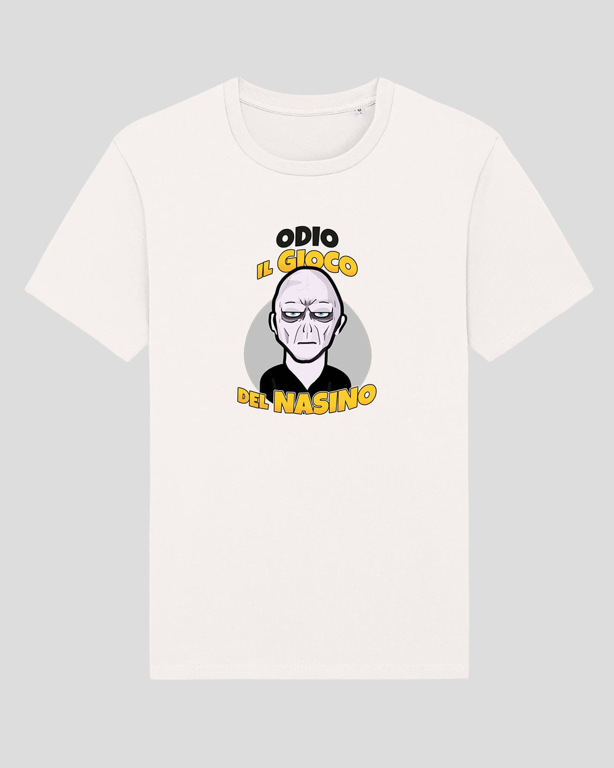 T-shirt "Odio il gioco del nasino"