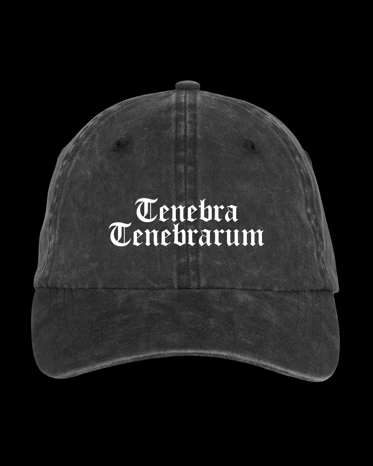Vintage Cap "Tenebra Tenebrarum"