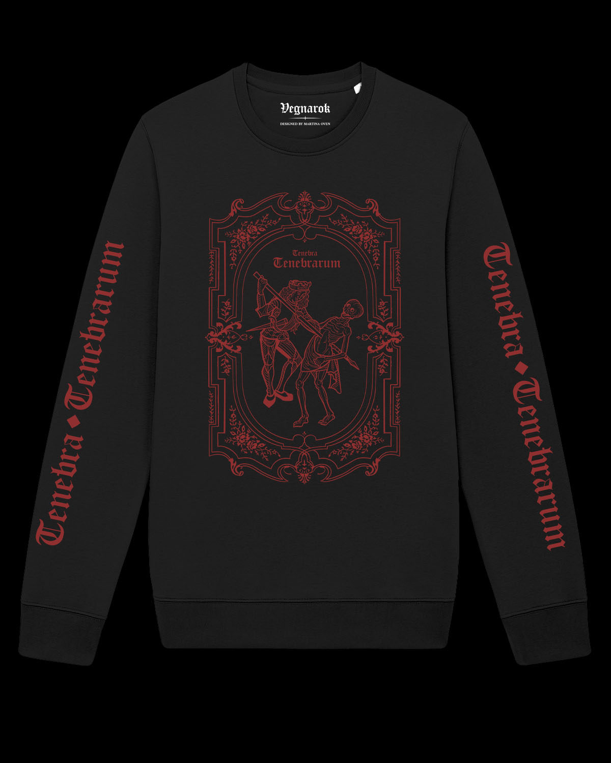 Felpa Girocollo "Tenebra Tenebrarum"