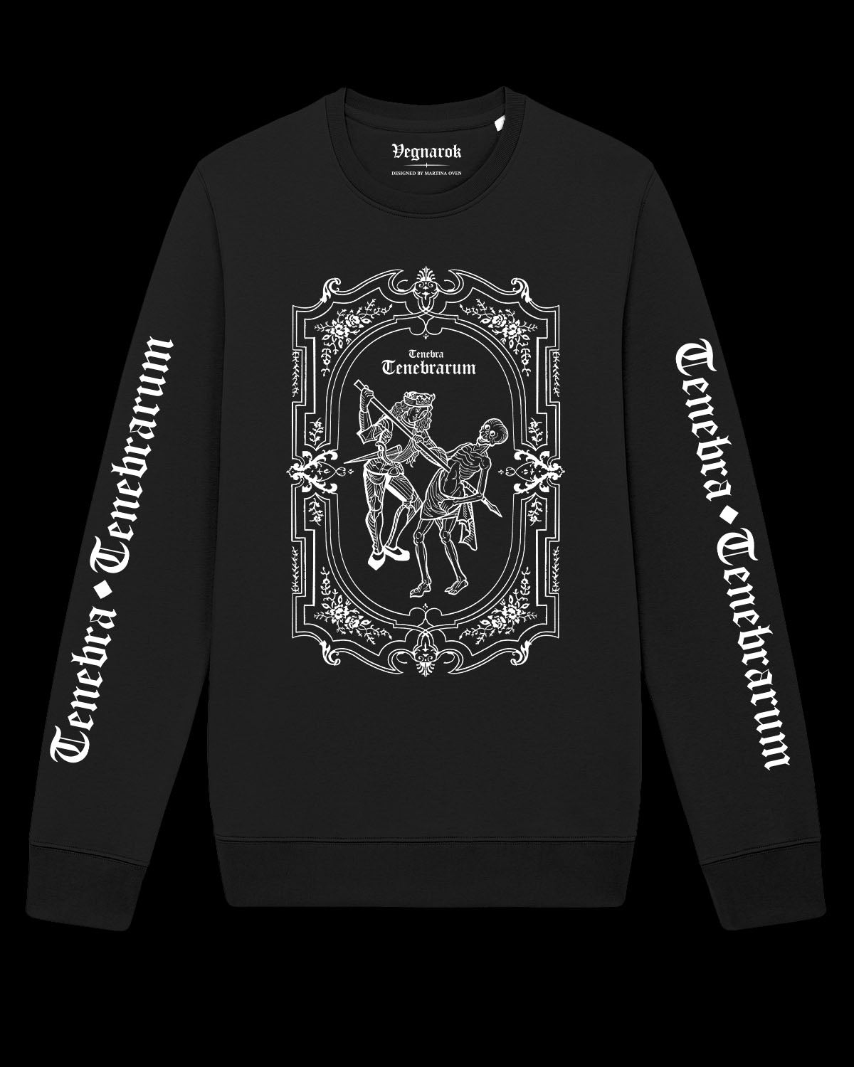 Felpa Girocollo "Tenebra Tenebrarum"