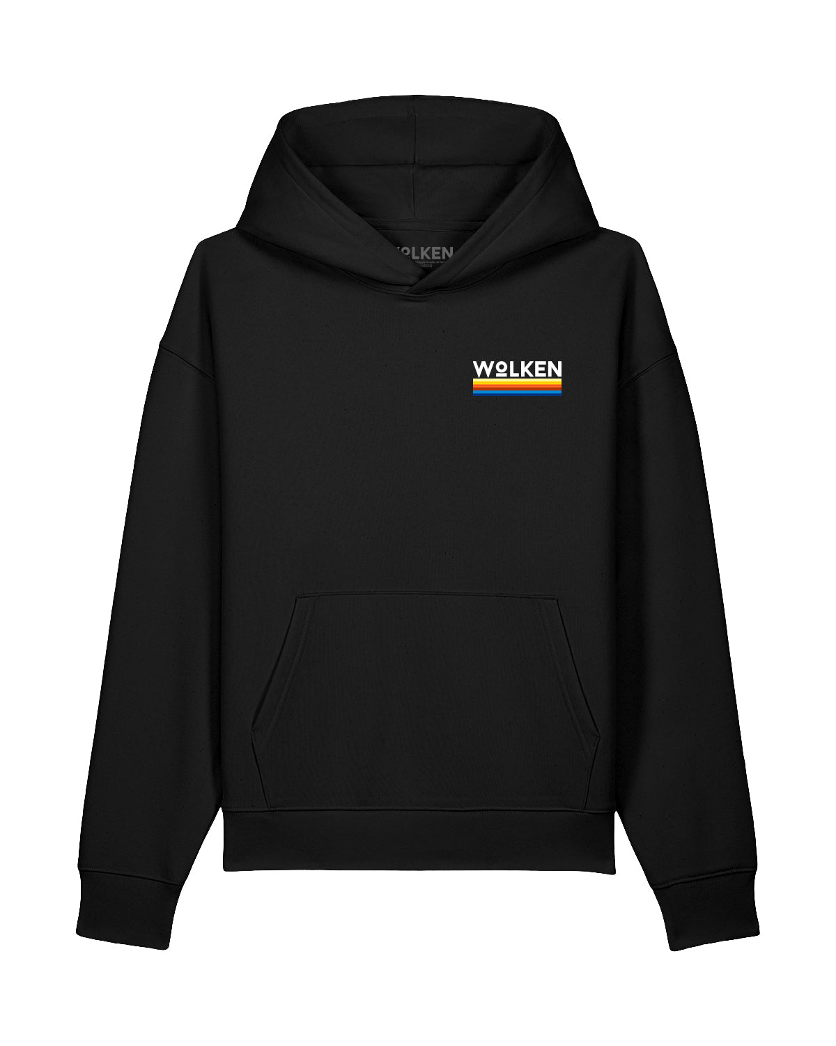 Felpa cappuccio relaxed "Logo Vintage"