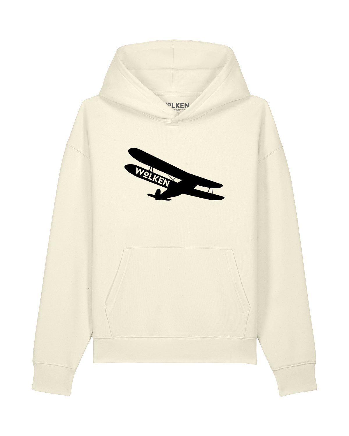 Felpa cappuccio relaxed "Fly"