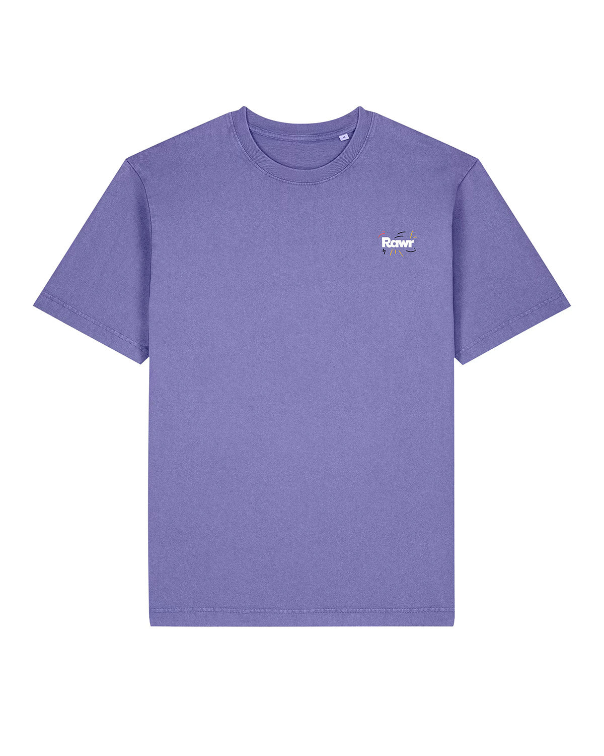 T-shirt Oversize Crazy Rawr Purple