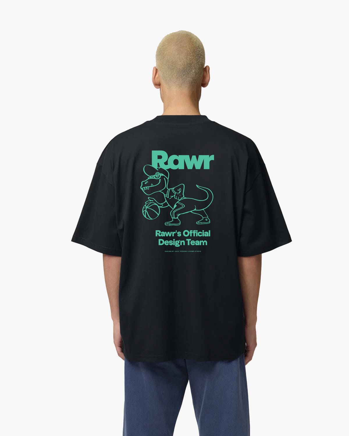 T-shirt Oversize Rawr’s Official Team