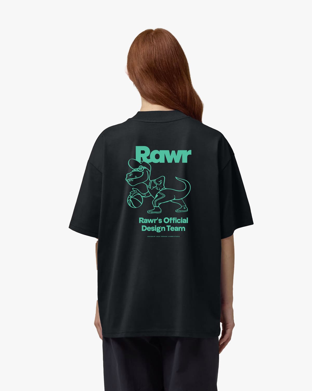 T-shirt Oversize Rawr’s Official Team