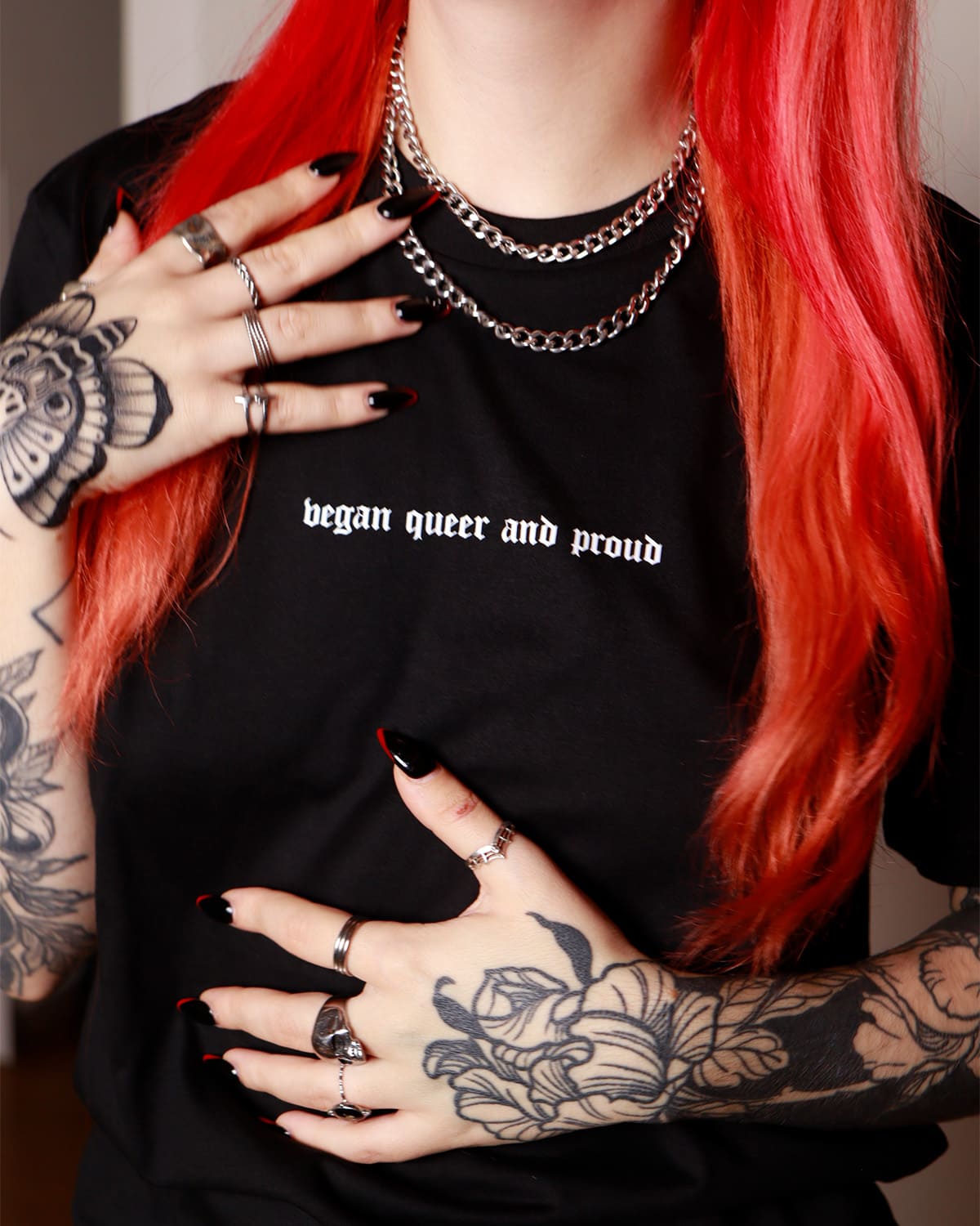 T-shirt "Vegan Queer Proud"
