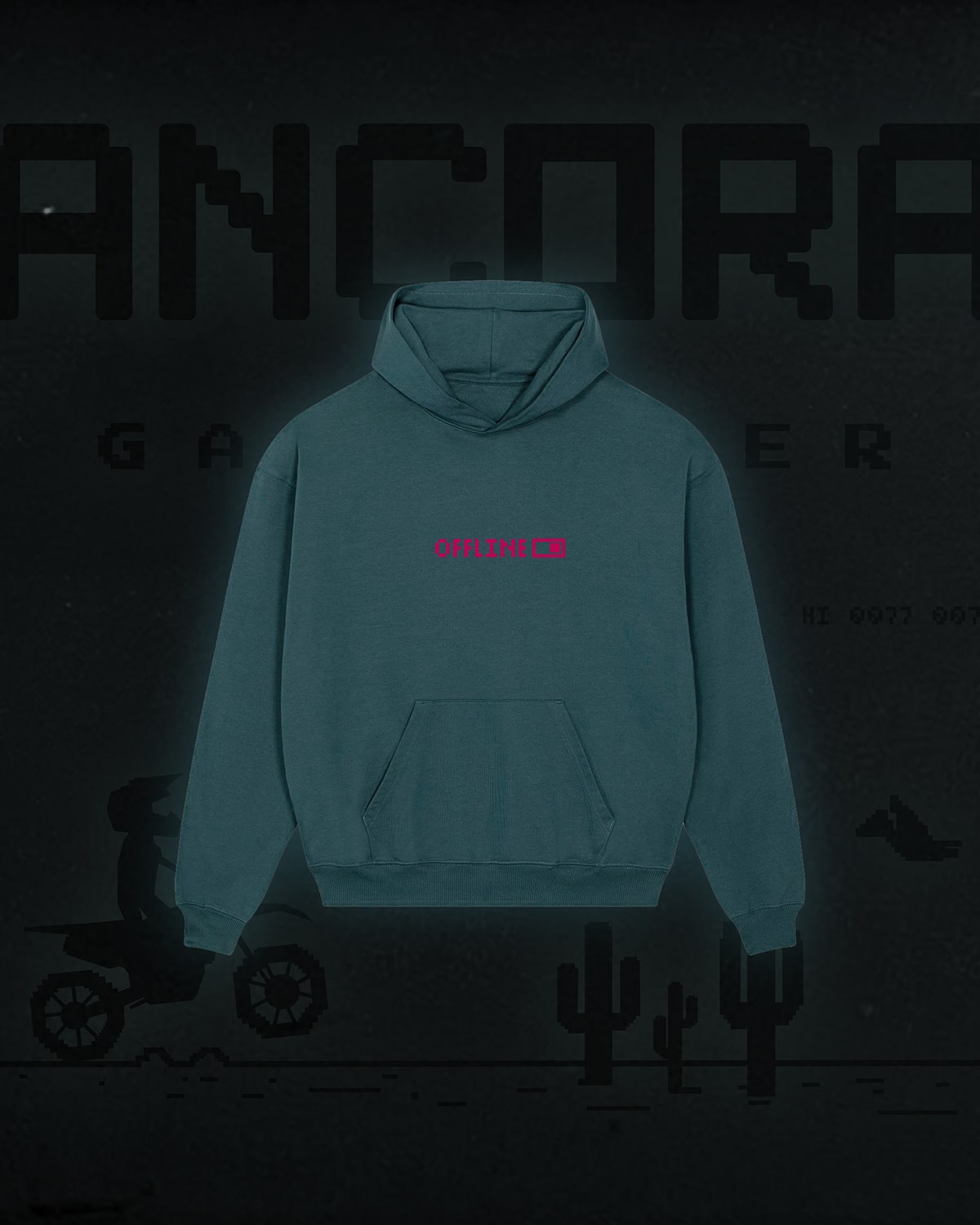 Felpa oversize Offline