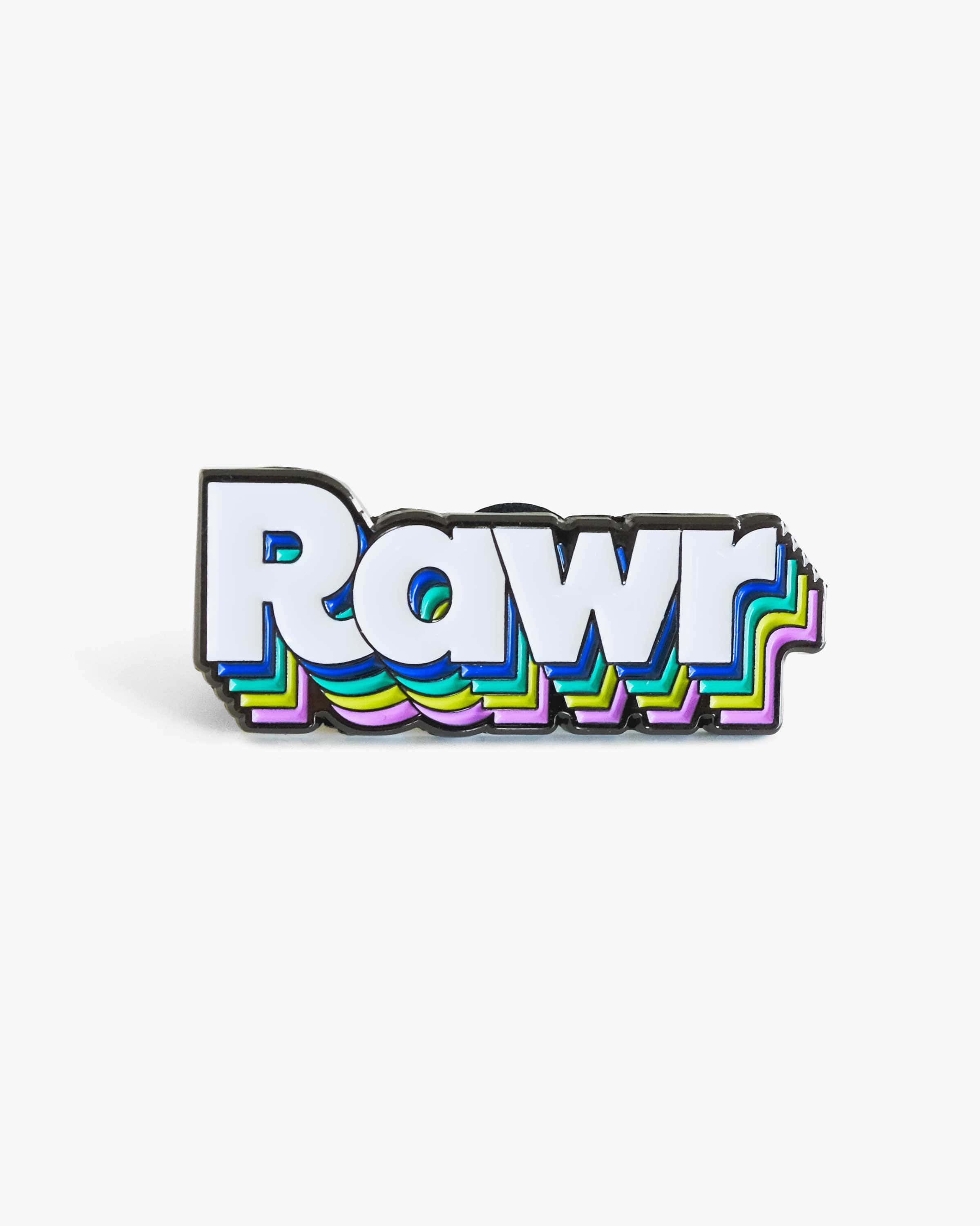Spilla Rawr Rainbow