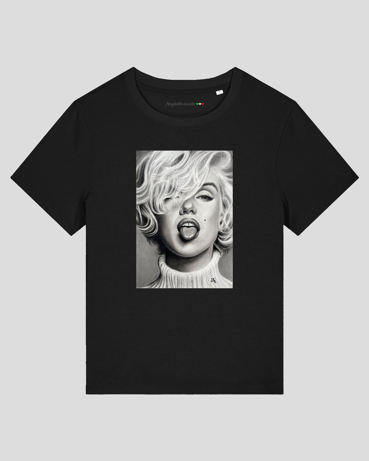T-shirt Donna "Marilyn B/W"
