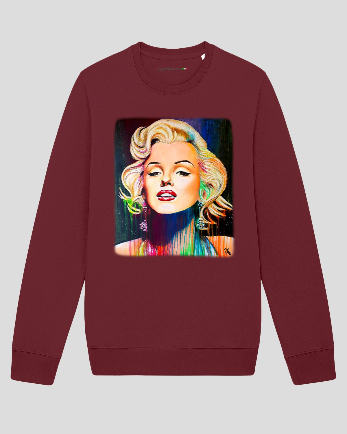 Felpa girocollo "Marylin"