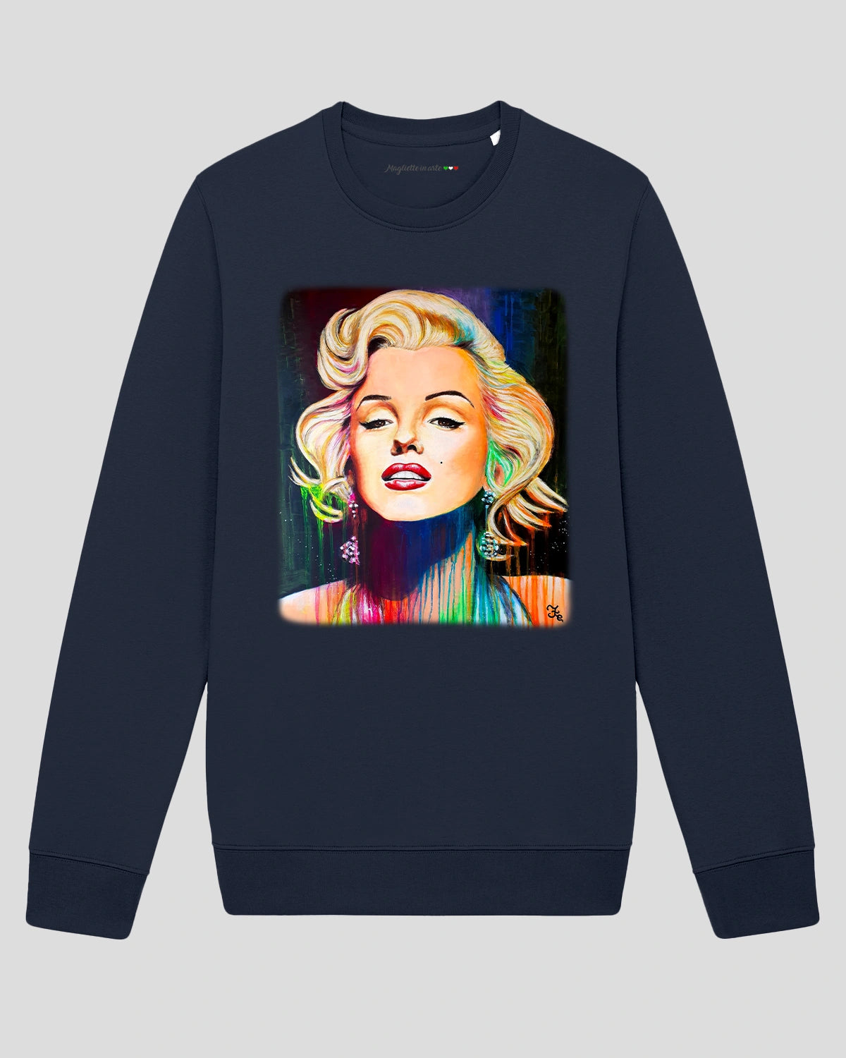 Felpa girocollo "Marylin"