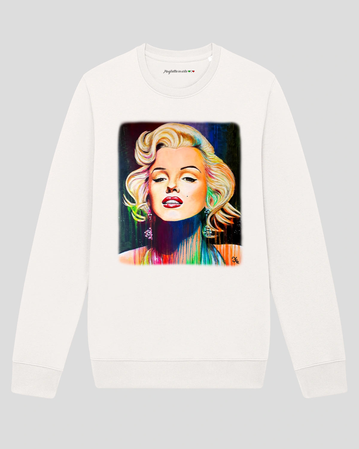 Felpa girocollo "Marylin"