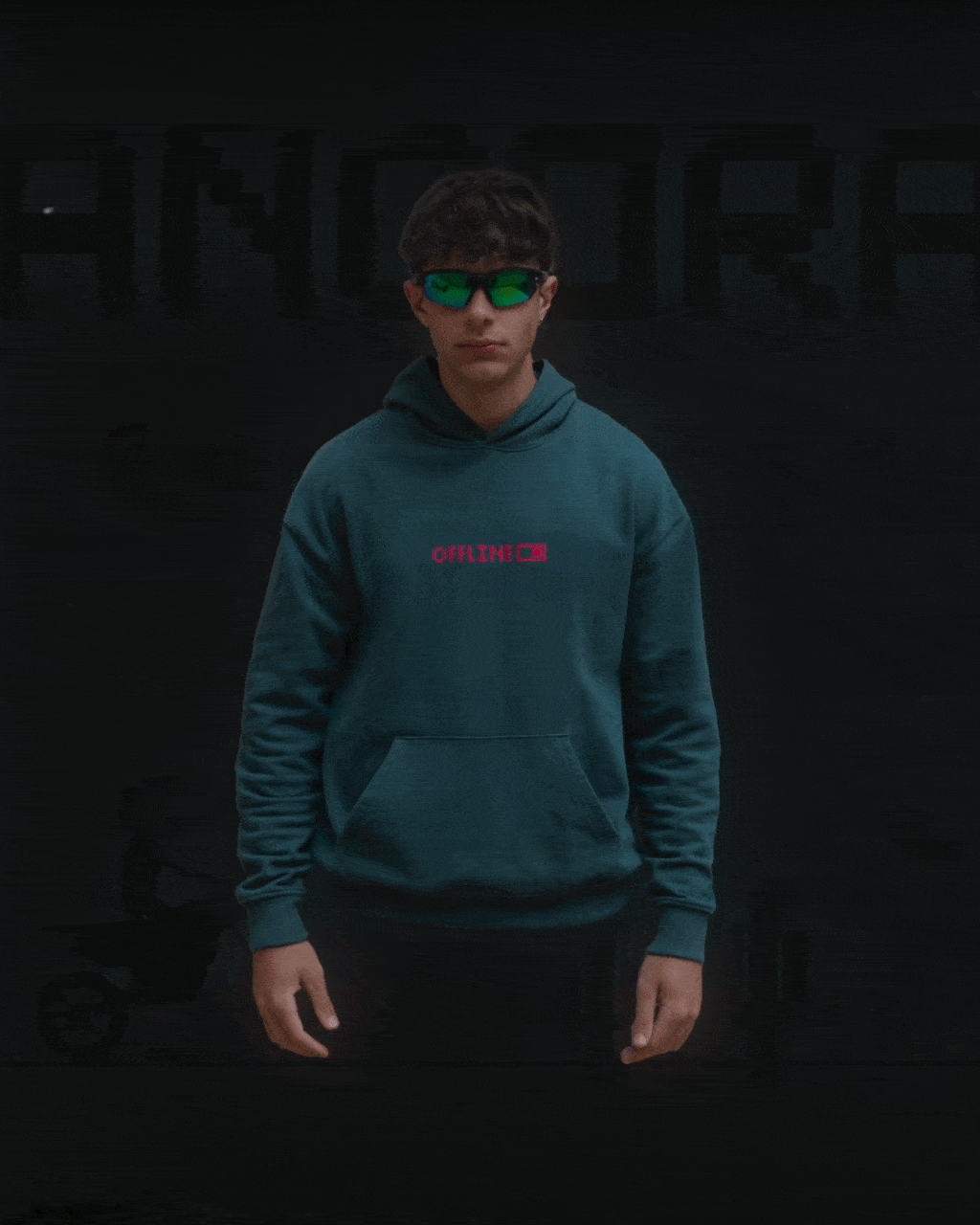 Felpa oversize Offline