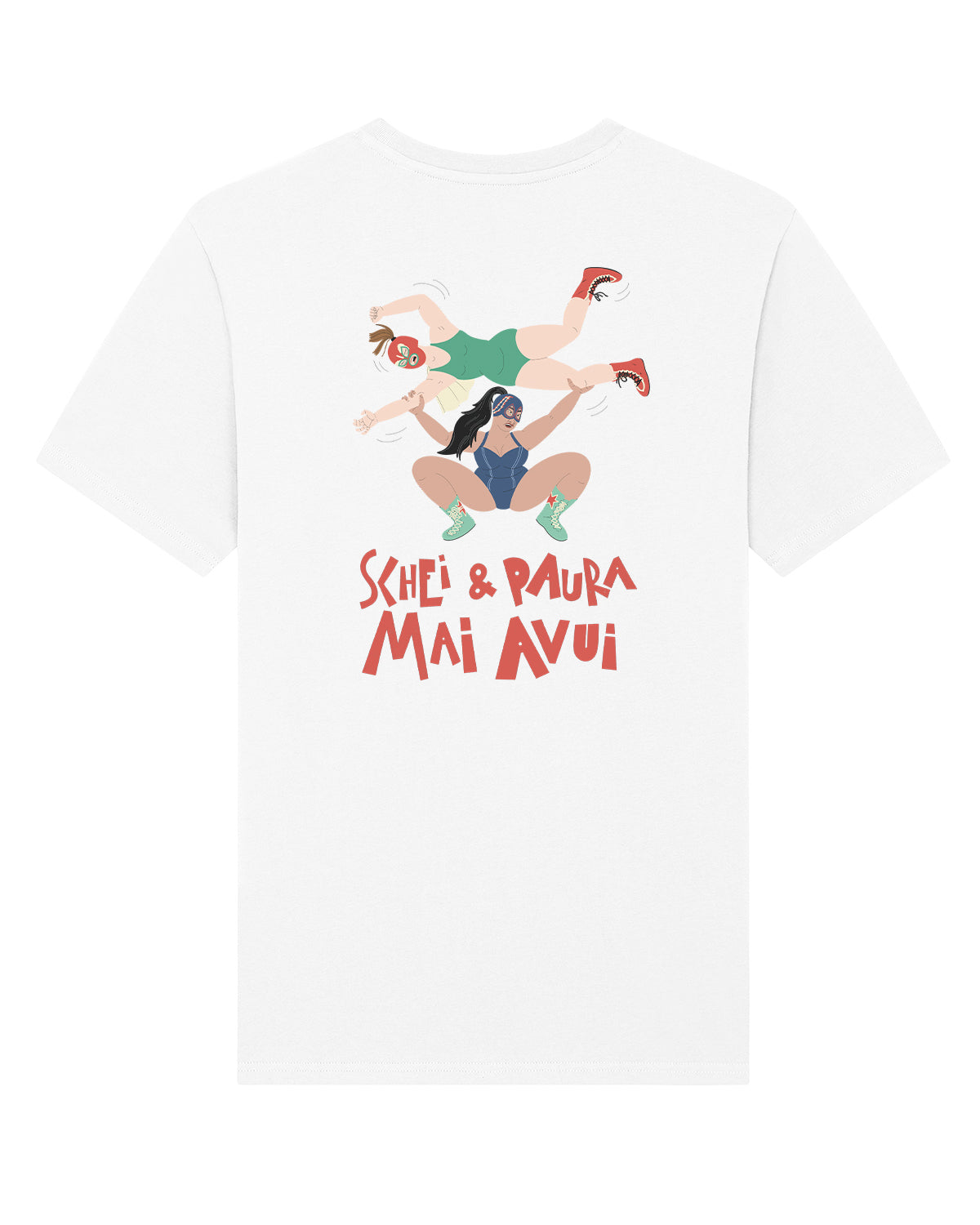 T-shirt Premium Unisex "Schei e paura mai avui" V1