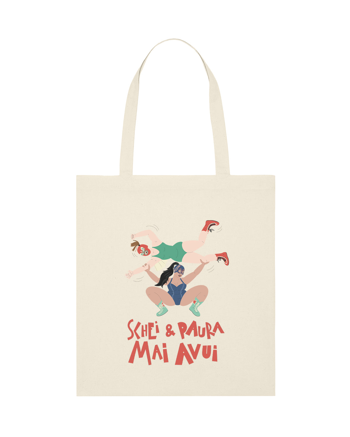 Tote Bag "Schei e paura mai avui"