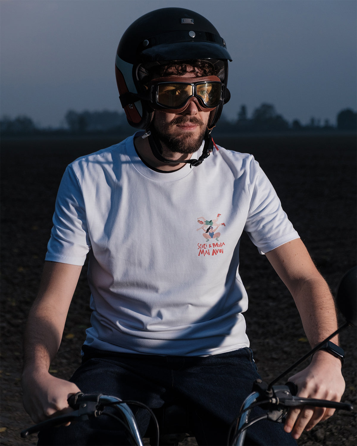 T-shirt Premium Unisex "Schei e paura mai avui" V2