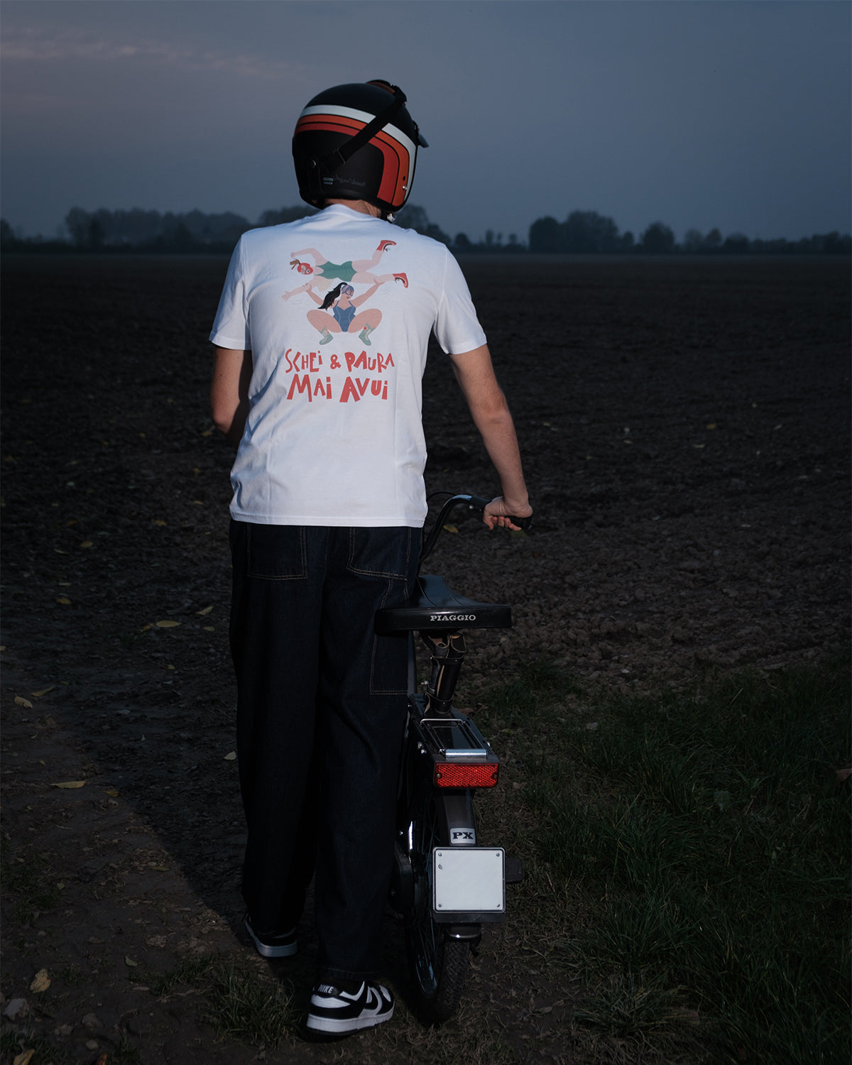 T-shirt Premium Unisex "Schei e paura mai avui" V1