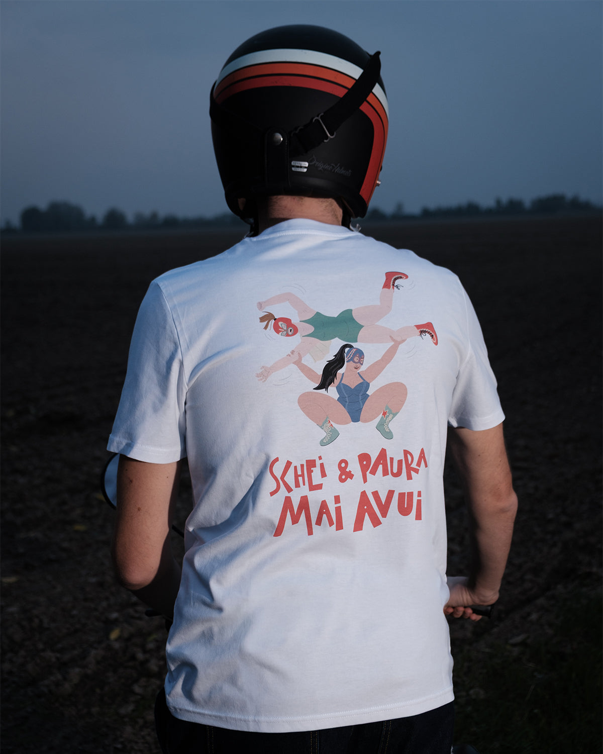 T-shirt Premium Unisex "Schei e paura mai avui" V1