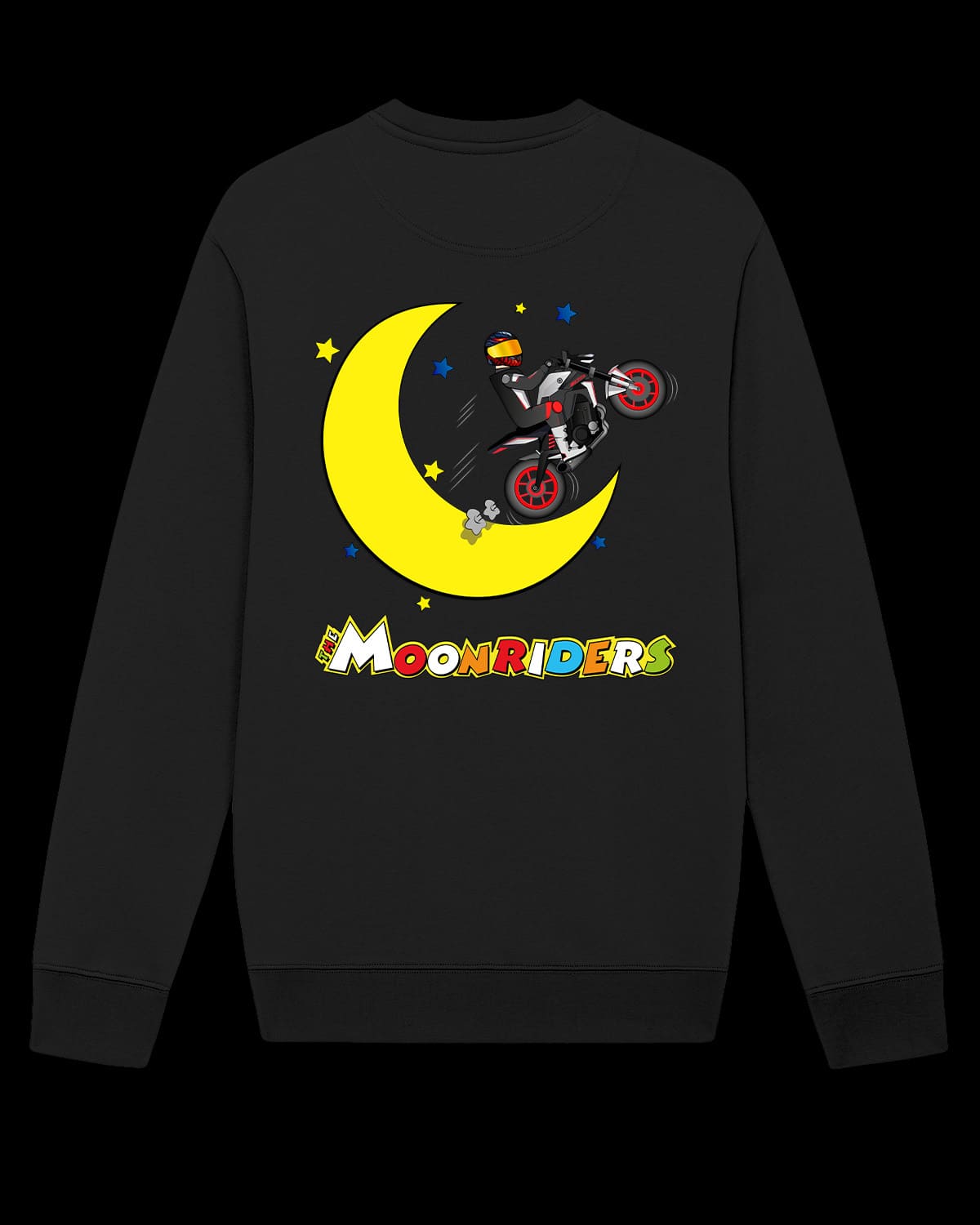 Felpa girocollo Moon Riders