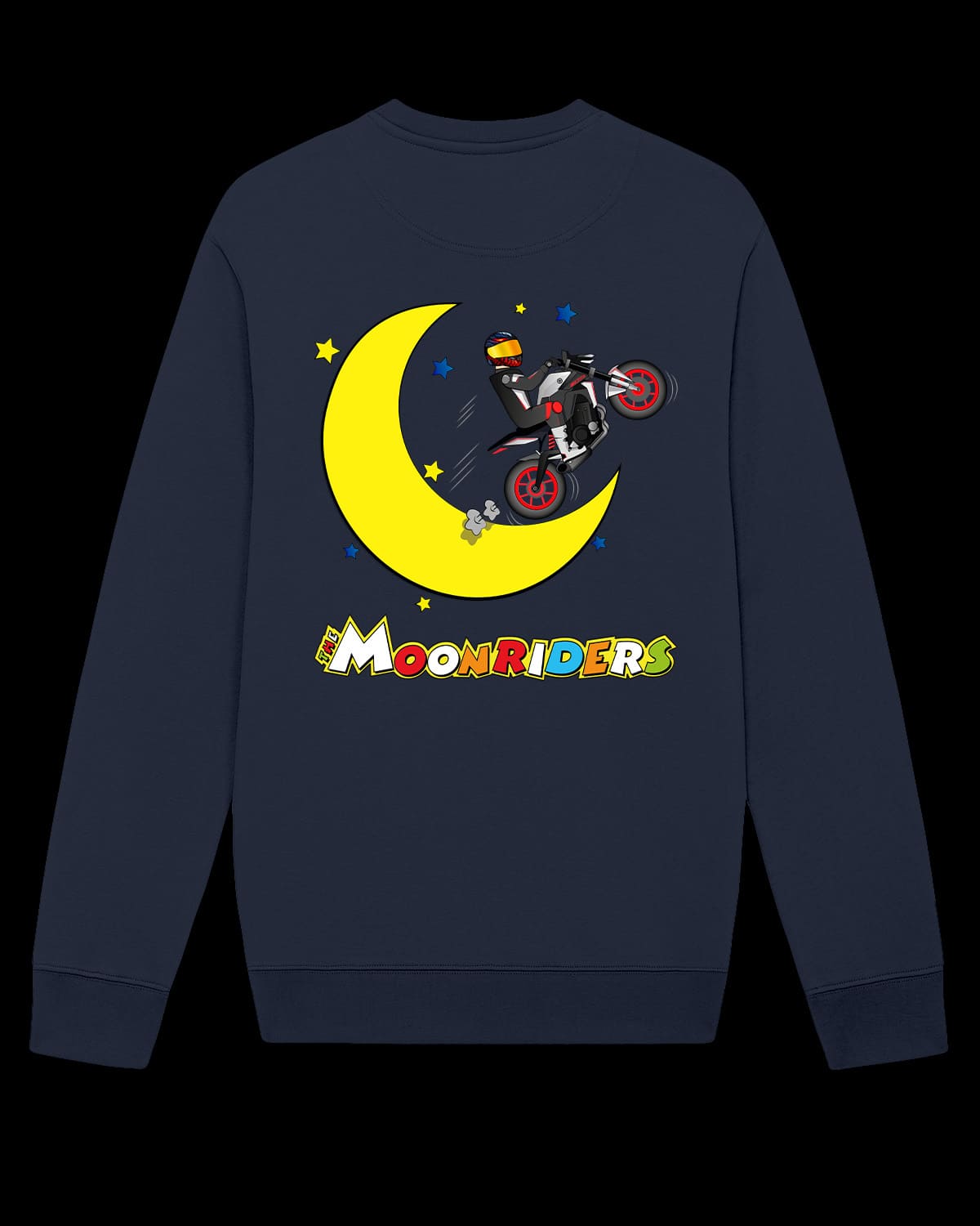 Felpa girocollo Moon Riders
