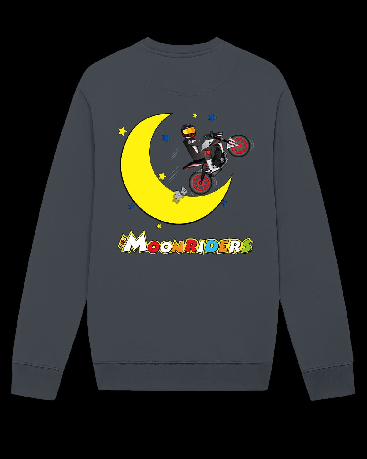 Felpa girocollo Moon Riders