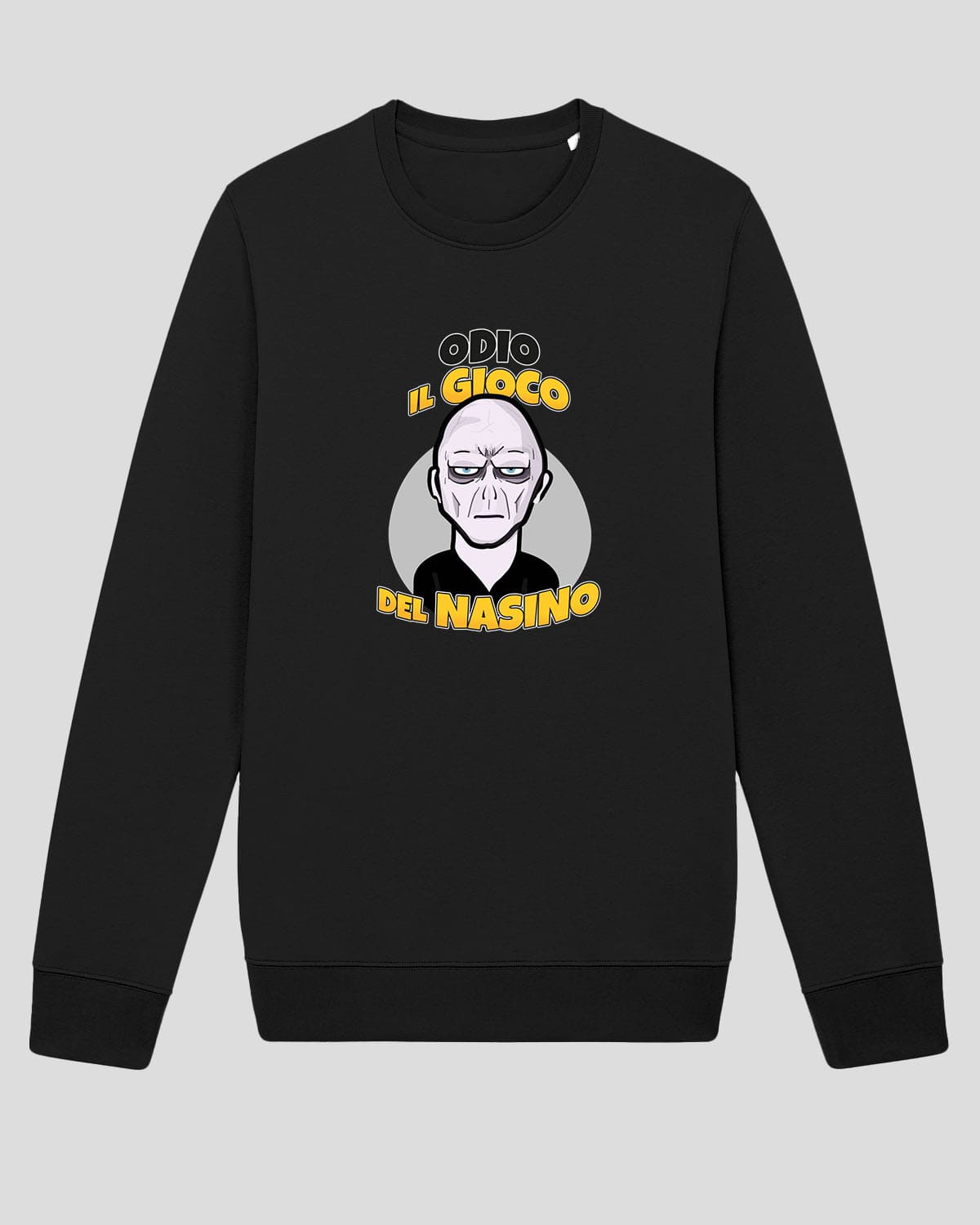 Felpa "Odio il gioco del nasino"