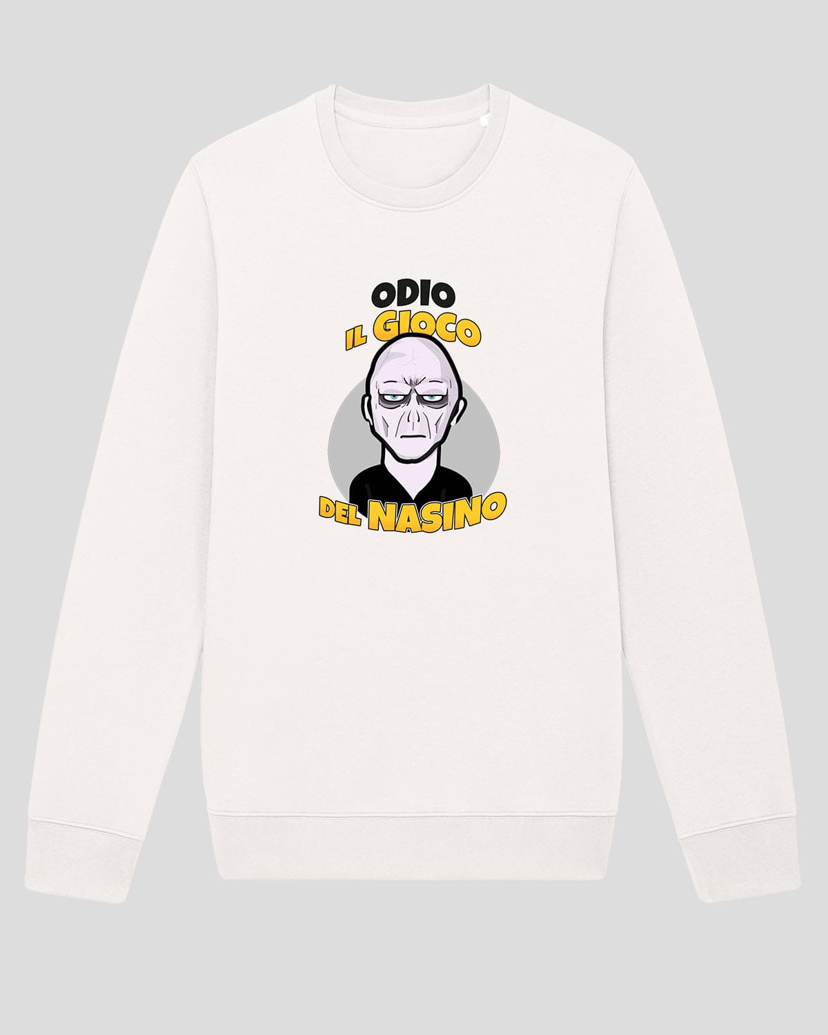 Felpa "Odio il gioco del nasino"