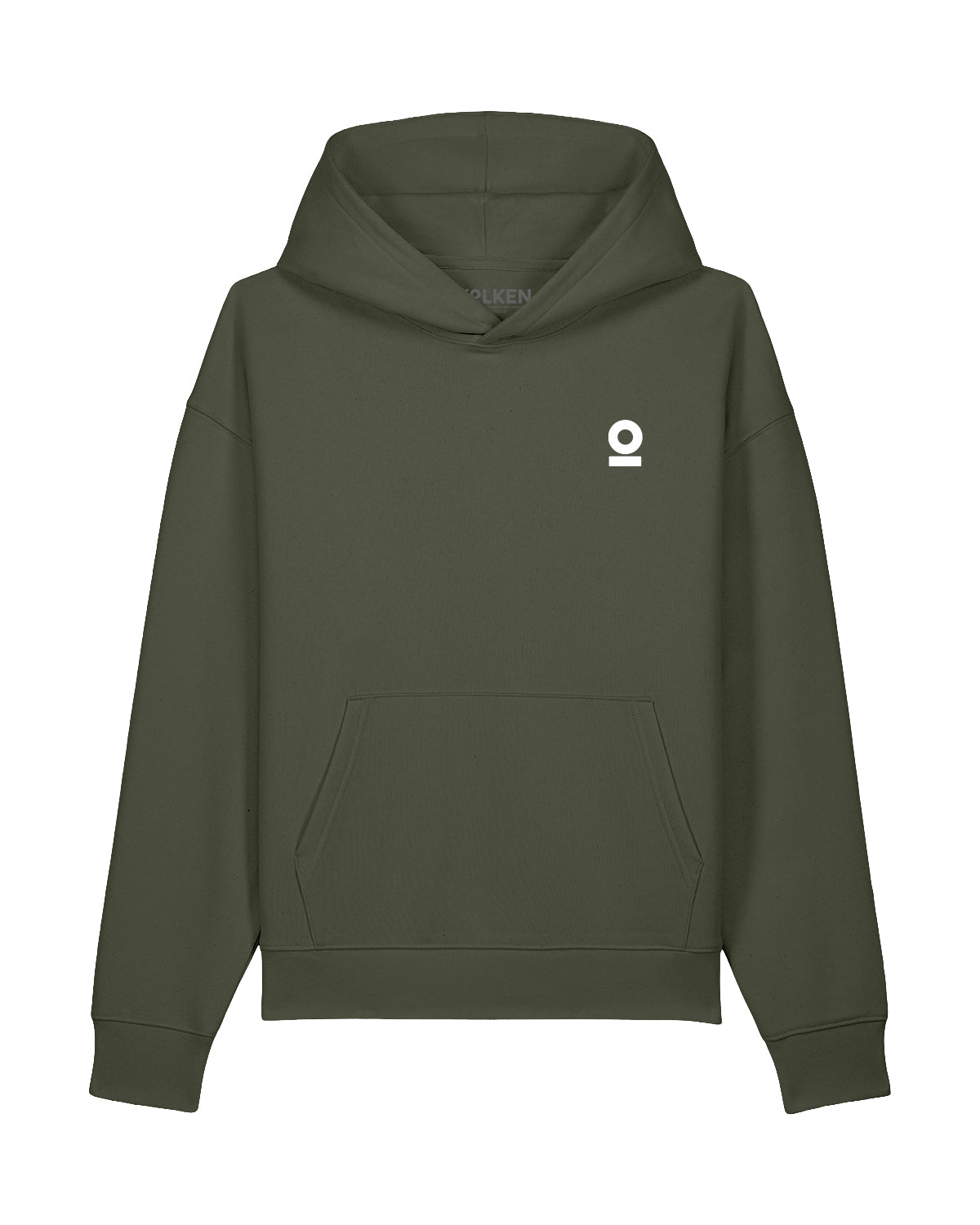 Felpa cappuccio relaxed "Wolken"